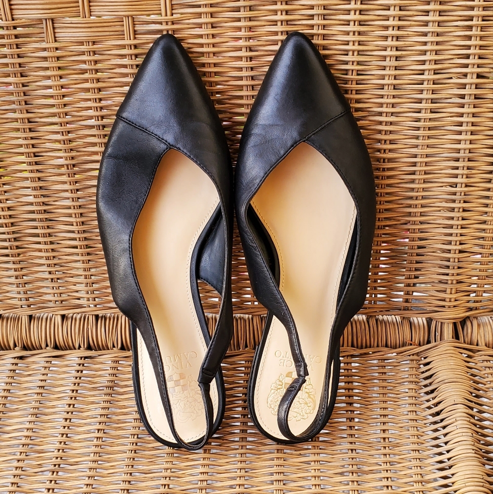 Vince Camuto Slingback Flats, size 9